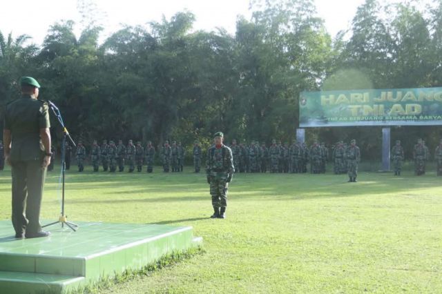 KETUA DPRD ASAHAN IKUTI UPACARA PERINGATAN HARI JUANG KE-79 TNI ANGKATAN DARAT